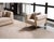 New Vega 3–Piece Gold Accent Modern Luxury Living Room Set - Sofa , Loveseat & Chair For Sale - Image 12 of 18