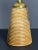 Pencil Reed Rattan Bamboo and Brass Table Lamp, Italy, 1970s For Sale - Image 6 of 17