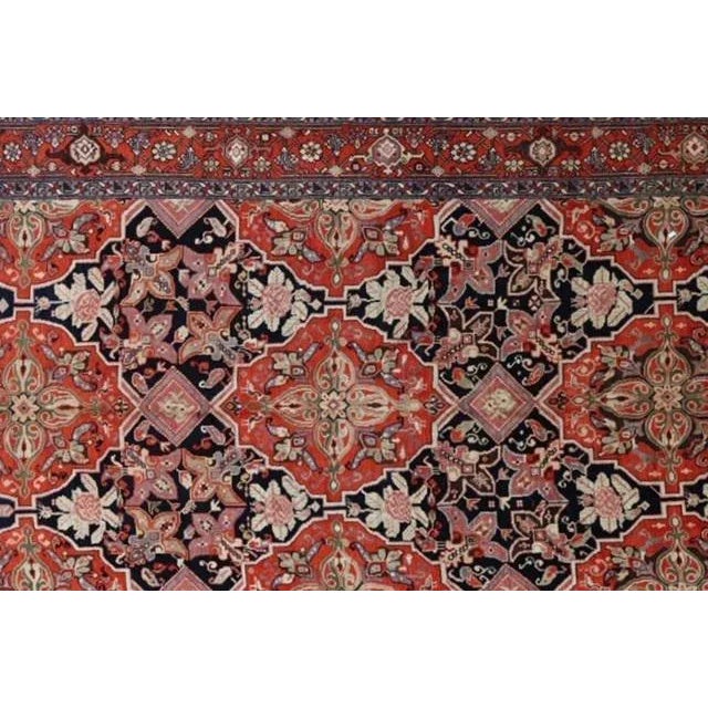 Persian Vintage Karabagh Palace Rug For Sale - Image 3 of 10
