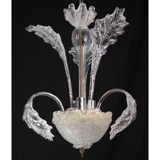 Vintage Murano Chandelier, 1970s For Sale - Image 11 of 12