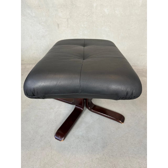 Vintage Ottoman or Footstool For Sale - Image 3 of 11