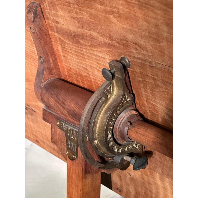 Late 19th Century Walnut Lectern, 1890s For Sale - Image 5 of 16