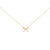 A whisper of celebration, this petite bow-tie silhouette captures the moment you tie joy around your day. Rounded loops...