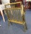 Metal Mid-Century Modern Brass Campaign Style Folding Magazine Stand For Sale - Image 7 of 9