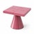 Popzlle Side Table in Pink Lacquer by Alexandre Ligios For Sale - Image 9 of 11