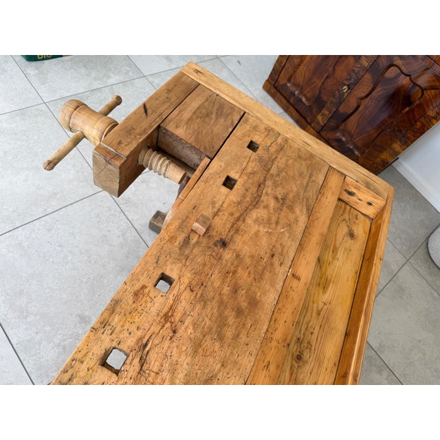 Antique Workbench, 1890s For Sale - Image 13 of 18