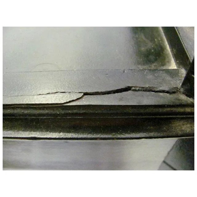 Ebonized Wooden Barometer For Sale - Image 4 of 13