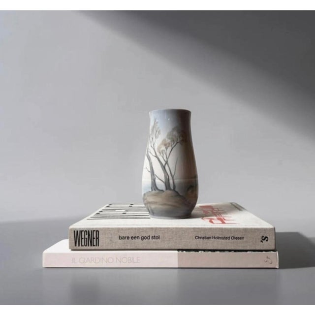 Bing & Grondahl Vintage Danish Porcelain Vase from Bing & Grøndahl For Sale - Image 4 of 6