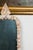 American 1930s Shell Mirror with Pyramidal Crest and Pastel Tones For Sale - Image 11 of 11