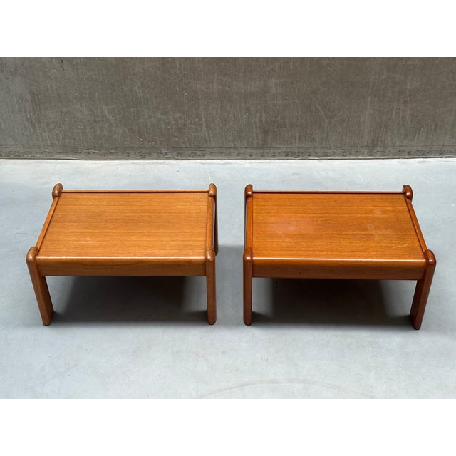 Mid-Century Modern Nightstands from Walter Knoll, Set of 2 For Sale - Image 6 of 7