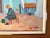 1980s Espinosa, Mediterranean Village Scene, 1980s, Oil on Canvas For Sale - Image 5 of 10