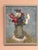 Flowers in Green Vase, 1960s, Oil on Panel, Framed For Sale - Image 13 of 14