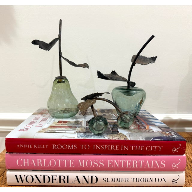 Vintage Italian Hand Blown Fruit Sculptural Objects For Sale - Image 9 of 9