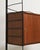 Metal Bookcase with Teak Storage Compartment, 1950s For Sale - Image 10 of 11