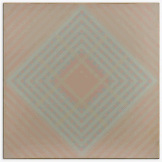 Nato Frascà, Structure XXIII, 1964, Acrylic on Canvas For Sale - Image 4 of 4