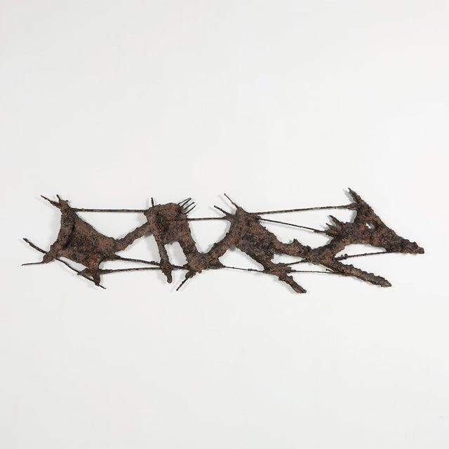 Mid-Century Wall Sculpture by Pia Manu, Belgium 1960s For Sale - Image 11 of 11