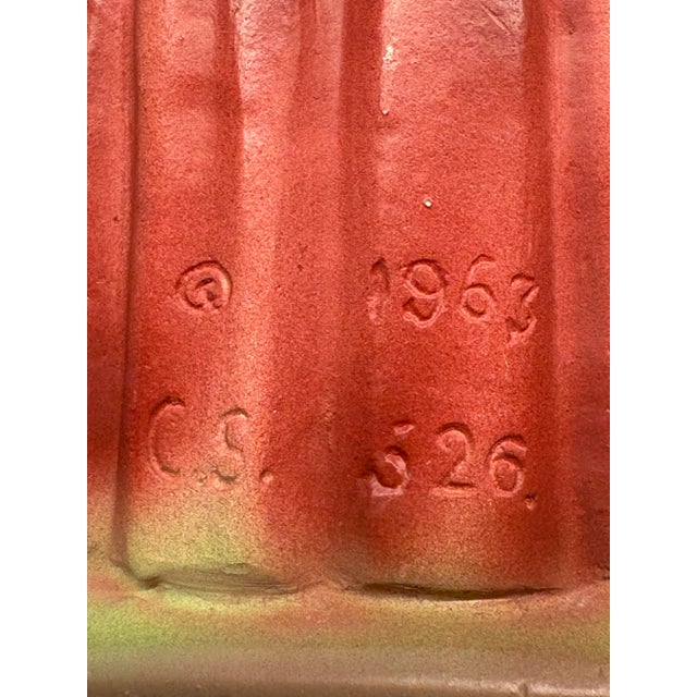 Vintage Mid 20th Century Religious Icon Italian Chalkware Figurine For Sale In Chicago - Image 6 of 12