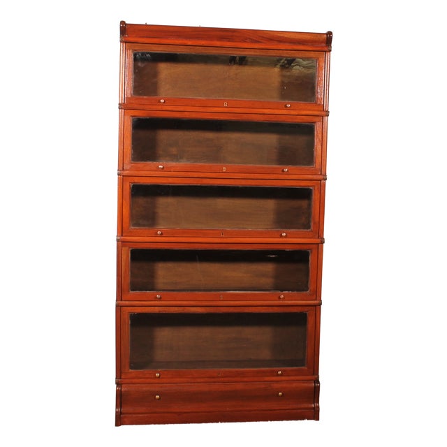 Bookcase in Mahogany from Globe Wernicke For Sale
