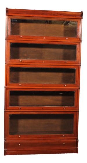 Bookcase in Mahogany from Globe Wernicke