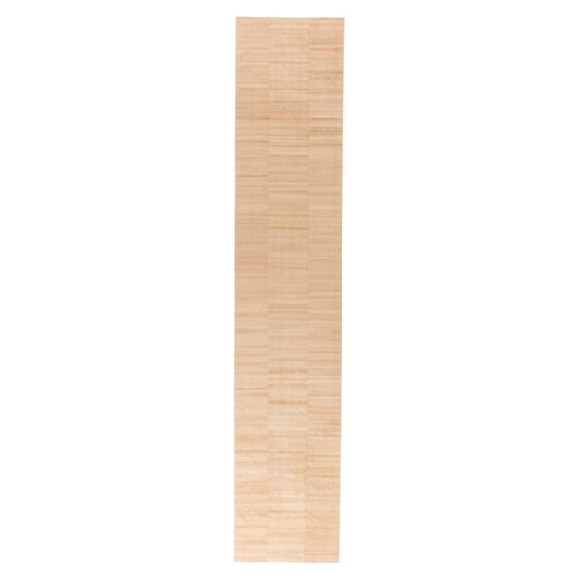 Modern Custom Flat-Weave Kilim Runner by Doris Leslie Blau For Sale