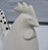 Ceramic 1970s Vintage Sgrafo Modern Rooster Figurine For Sale - Image 7 of 8