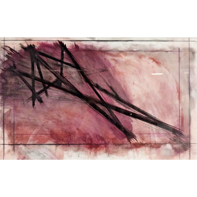 Christopher Macsisak American, the Philadelphia-based artist North Suite #1, dated 2001 Mixed media work on paper Signed,...