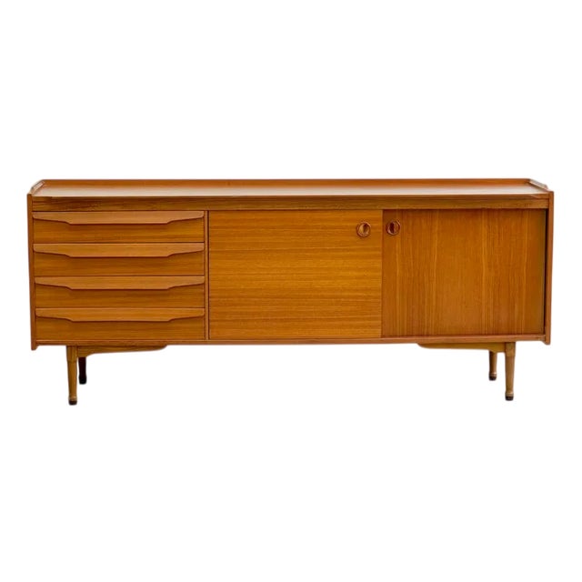 Italian Teak Sideboard, 1960s For Sale