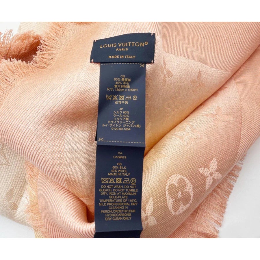 限定品◆関税なし【LOUIS VUITTON】Flower Brush Shine Shawl 限定品◇関税なし【LOUIS VUITTON】Flower Brush Shine Shawl
