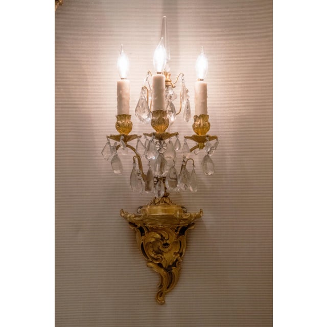 Age: c1890-1900 Details: Ready to be installed by an electrician Fine quality crystal Outstanding Bronze work Rare antique...