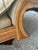 Brown 1970s Sculptural Reed Scroll Arm Chaise Lounge For Sale - Image 8 of 10
