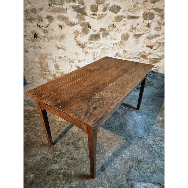 Antique Early 20th Century French Oak Dining Table, 1890s For Sale - Image 9 of 17