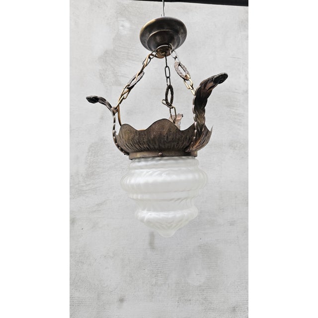 Art Nouveau Chandelier, 1890s For Sale - Image 10 of 10