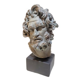 Vincenzo Gemito "Elder Furietti Centaur" Cast Resin Bust For Sale