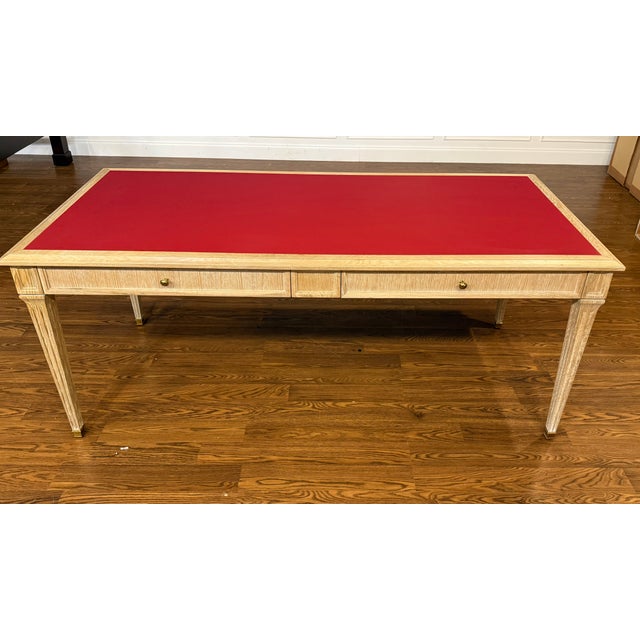 Highland House Oak Writing Desk by Highland House For Sale - Image 4 of 16