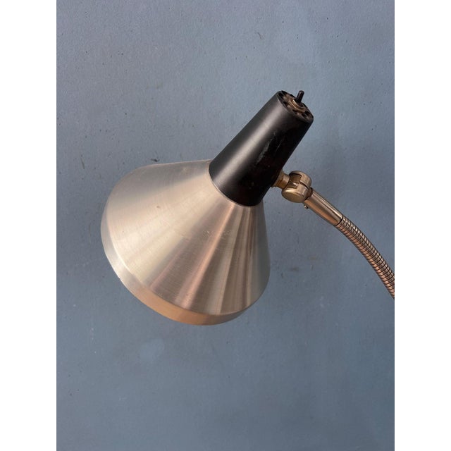 Vintage Black Metal Floor Lamp from Anvia For Sale - Image 9 of 13