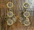 1930s Cambridge Glass Valencia Etched & Gilt 3-Light Candelabra – Pair For Sale - Image 17 of 17