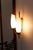 Danish Modern Brass and Opaline Wall Light, 1950s For Sale - Image 14 of 18