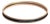 Hermes 18k Rose Gold Plated and Black Enamel Uni Bangle For Sale
