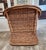 Bielecky Brothers Late 20th Century Michael Taylor Style Wicker Rattan Armchair For Sale - Image 4 of 17