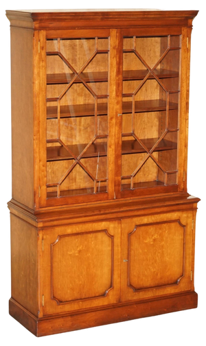 Astral Glazed Library Bookcase by Reh Kennedy for Harrods London