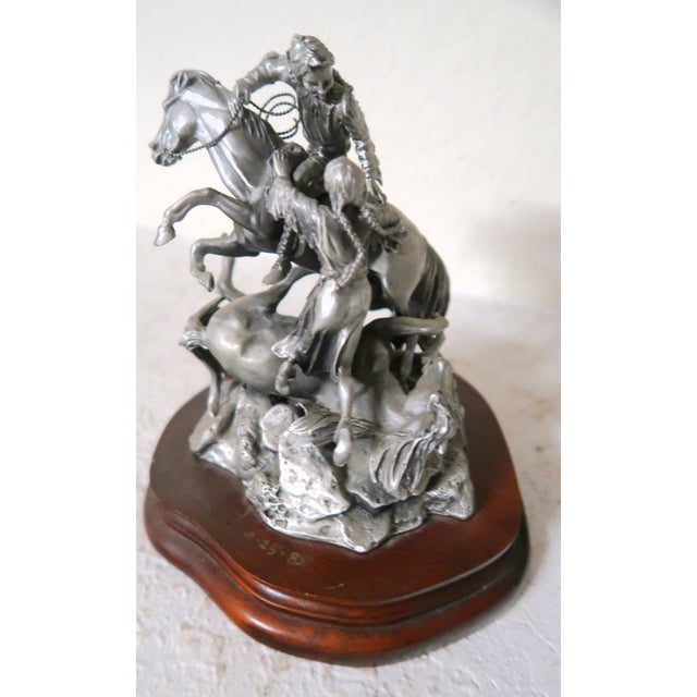 Don Polland (1932 - 2003) - Dramatic Pewter "The Rescue" - Signed, Numbered, Closed Limited Edition For Sale - Image 12 of 13