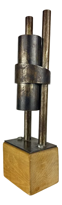 Rolf Hans, Early Iron Sculpture, 1971