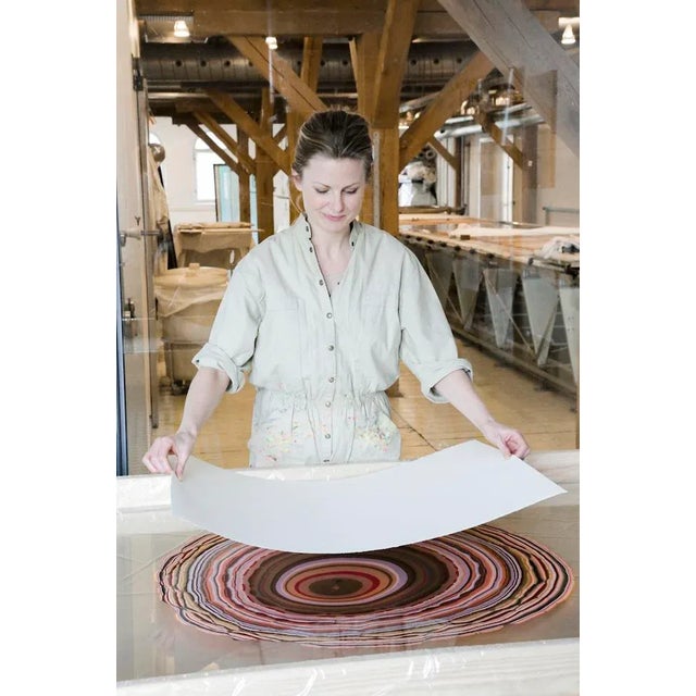 Beige Pernille Snedker, Salmon Woodrings #05, Archival Giclée Fine Art Print For Sale - Image 8 of 10