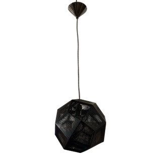 Tom Dixon Black Etch Pendant Light For Sale