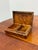 Wood Burl Wood Hinged Keepsake Box For Sale - Image 7 of 12