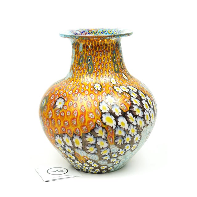 Murrina Millefiori Glass Vase by Urban for Made Murano Glass, 2021 For Sale - Image 10 of 10