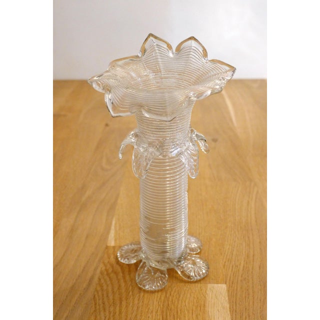 Small Palm Tree Vase in Blown Murano Glass, 1950s For Sale - Image 6 of 13