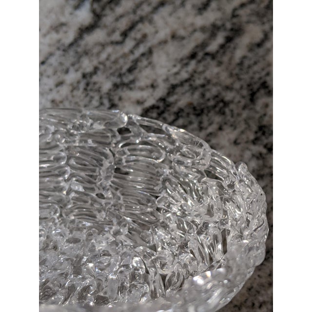 Mid Century Modern Spun Lucite Trinket Dish Bowl For Sale - Image 9 of 9
