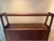 1960s Mid Century Drop Lid Secretariat/Writing Desk, Drawer, Bookshelf Unit For Sale - Image 9 of 12