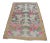 Colorful Antique Oushak Rug -- 3'6" x 5'7" For Sale